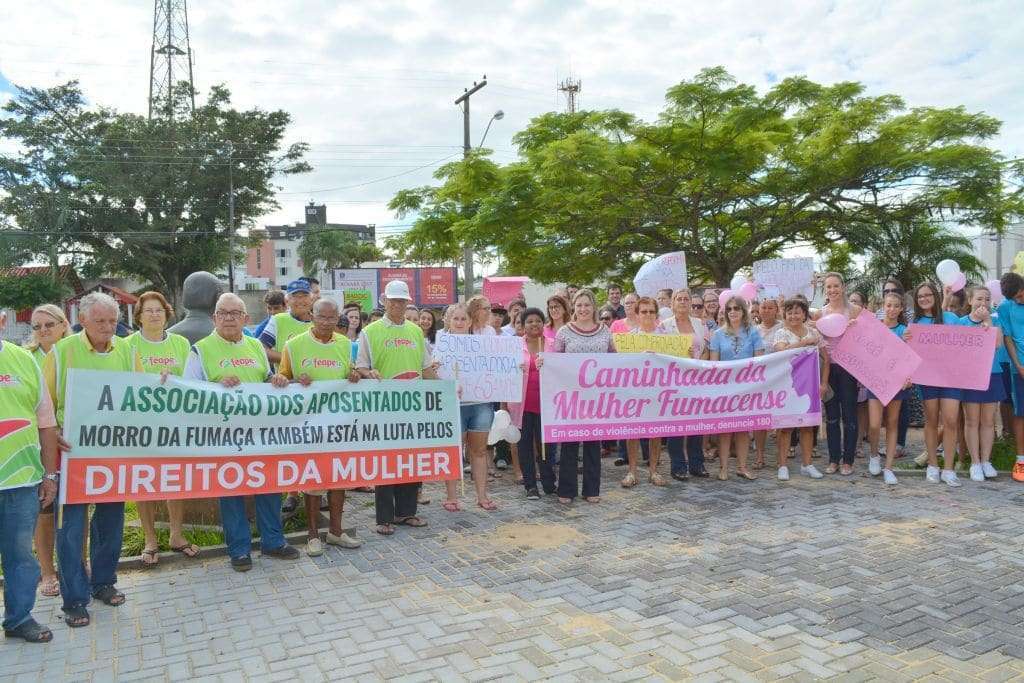 Dia Internacional da Mulher é marcado por caminhada em Morro da Fumaça