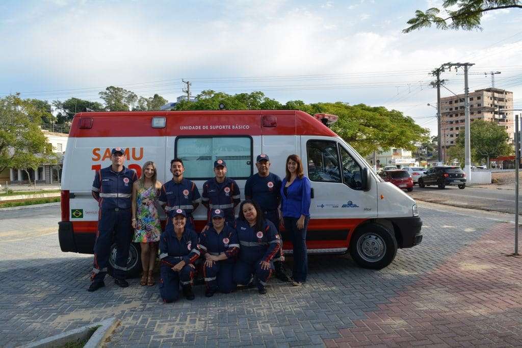 Samu de Morro da Fumaça recebe nova ambulância