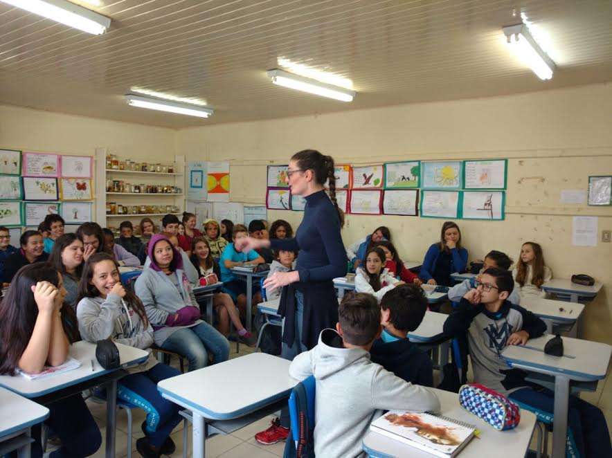 Alunos de Morro da Fumaça recebem orientações sobre consequências do Desafio da Baleia Azul