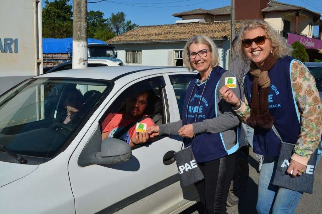 Pedágio da Apae de Morro da Fumaça arrecada quase R$ 13 mil