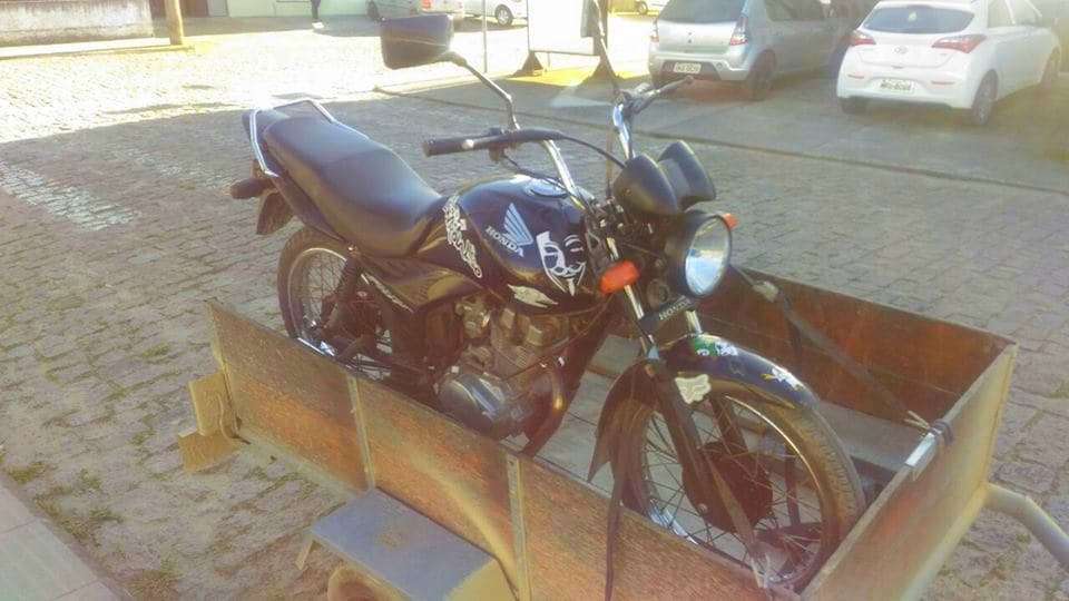Motocicleta com motor furtado é recuperada em Morro da Fumaça