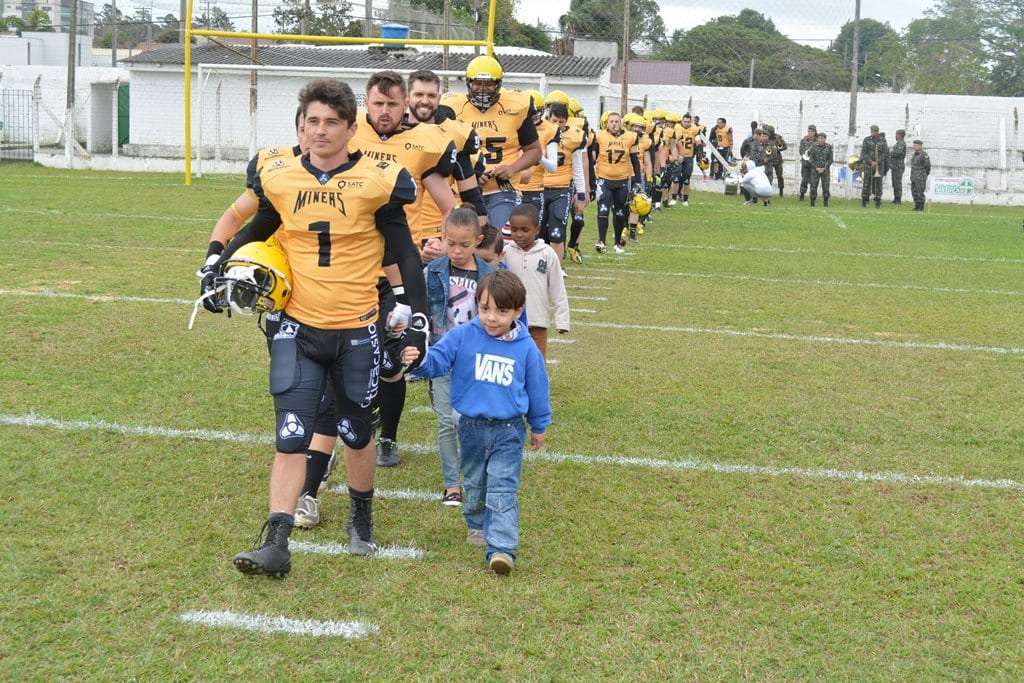 Em Morro da Fumaça, Miners Futebol Americano quer manter invencibilidade