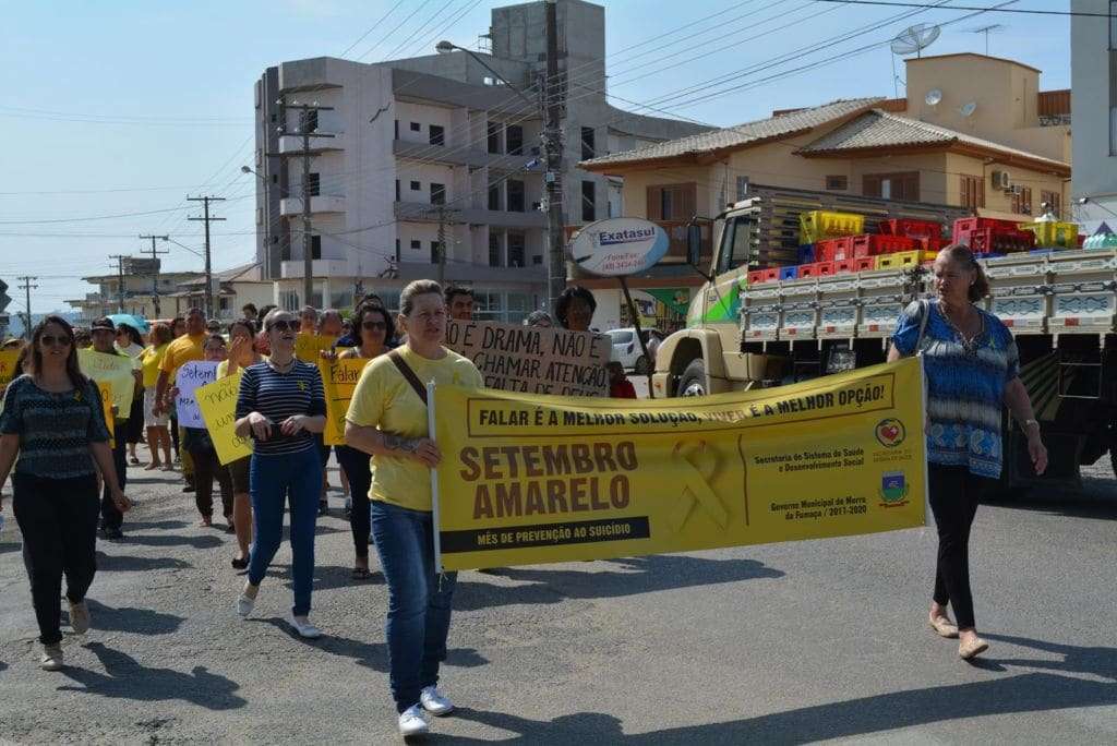 Caminhada da Vida leva orientação à comunidade em Morro da Fumaça