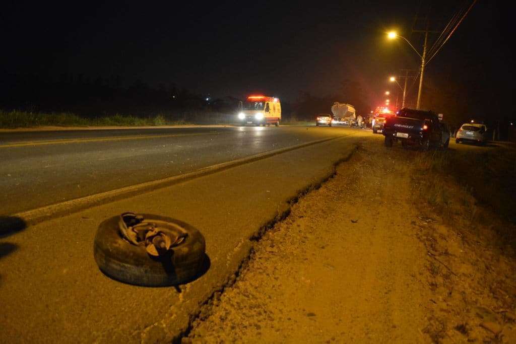 Acidente grave é registrado na SC-443, entre Morro da Fumaça e Criciúma