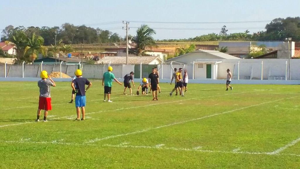 Miners Futebol Americano faz último treino antes do duelo deste domingo