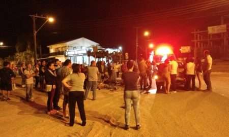 Motociclista fica gravemente ferido em acidente no centro de Morro da Fumaça