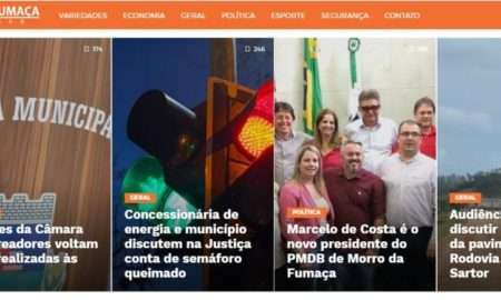Na semana que completa 1 ano, Morro da Fumaça Notícias apresenta novo layout