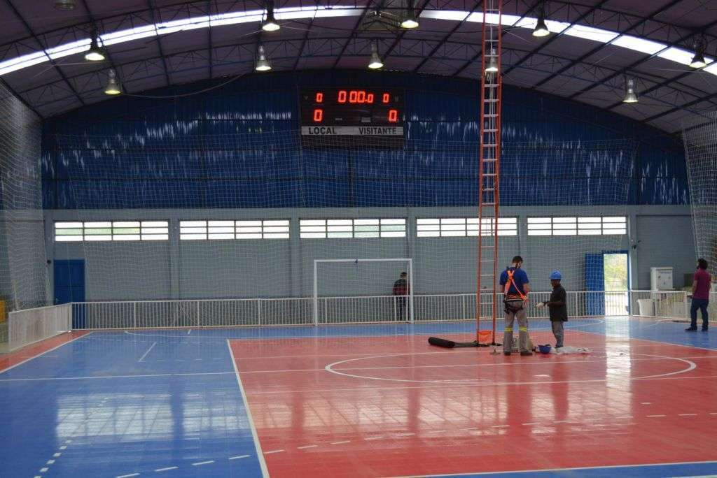 Prefeitura conclui a reforma do Ginásio de Esportes Jorge Silva em Morro da Fumaça
