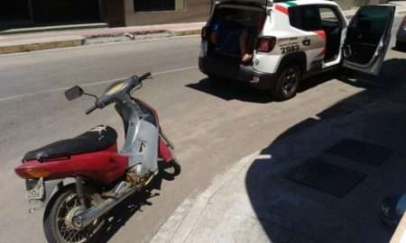 Polícia Militar recupera moto furtada e prende um em flagrante