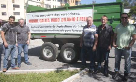 Agricultores de Morro da Fumaça são beneficiados com novo equipamento