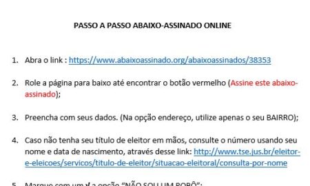 Observatório Social lança abaixo-assinado para reduzir gastos da Câmara de Vereadores