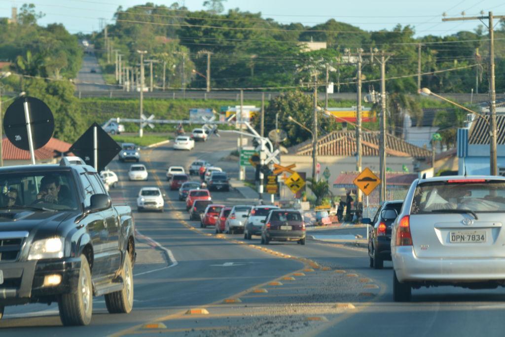 Movimento intenso na ida e volta do Balneário Esplanada antes do Réveillon