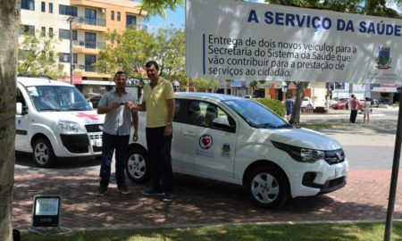 Saúde recebe dois novos veículos em Morro da Fumaça