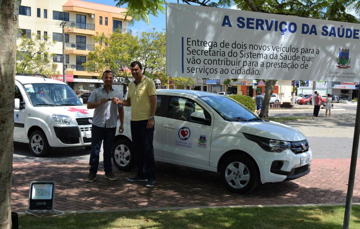 Saúde recebe dois novos veículos em Morro da Fumaça