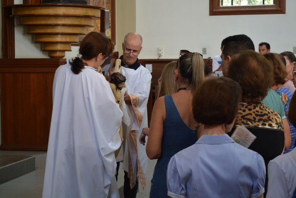 Procissão da Via Sacra marca Sexta-Feira da Paixão em Morro da Fumaça