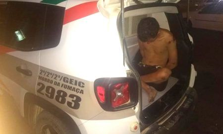 PM de Morro da Fumaça prende suspeito de assaltar taxista