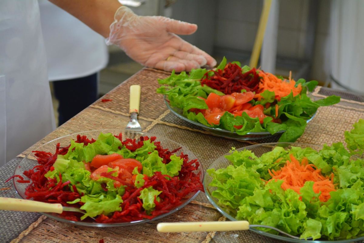 Alimentos orgânicos ganham presença na mesa dos alunos de Morro da Fumaça