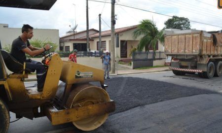 Obras nas vias públicas exigem atenção dos motoristas em Morro da Fumaça