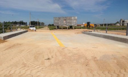 Ponte de acesso ao bairro Esperança é liberada para os veículos em Morro da Fumaça