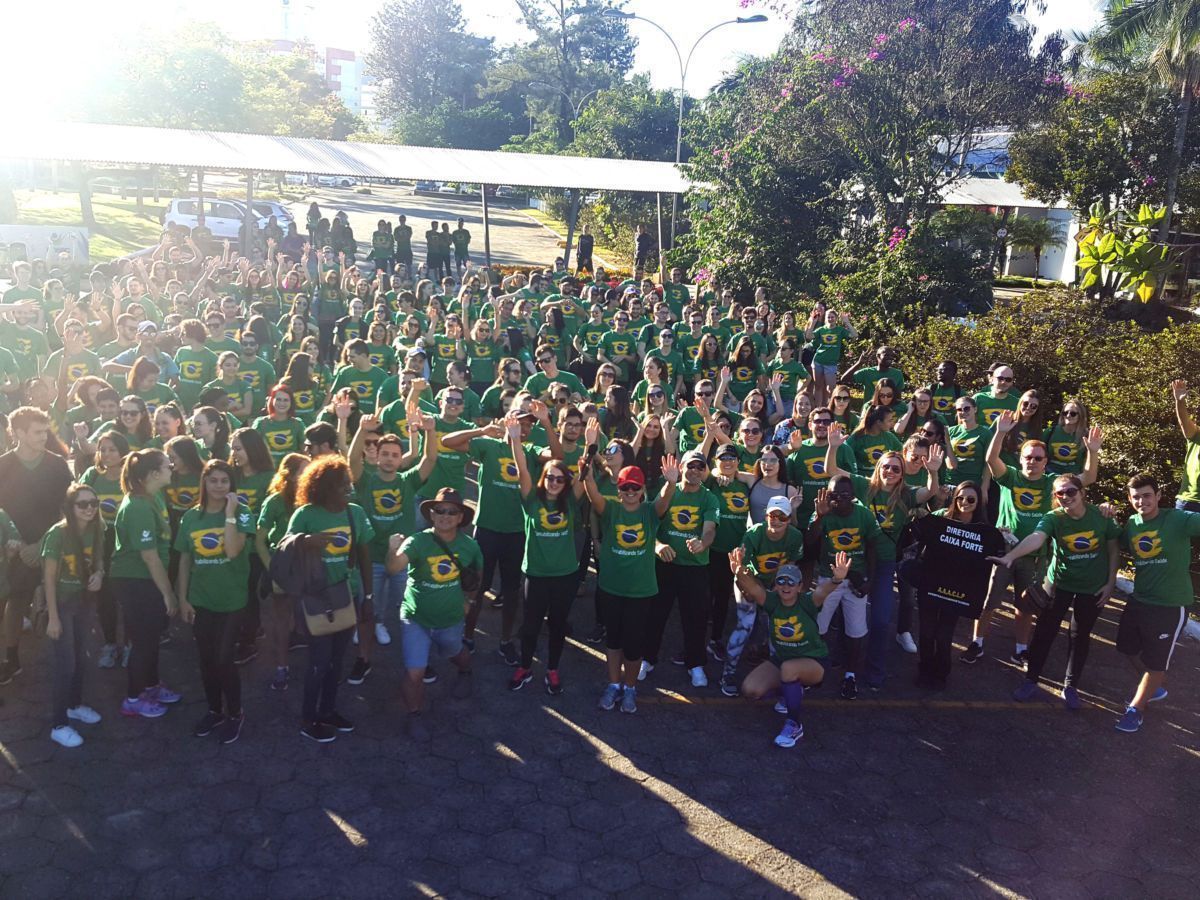 Projeto Contabilizando Saúde promove união e confraternização em caminhada até o Caravaggio