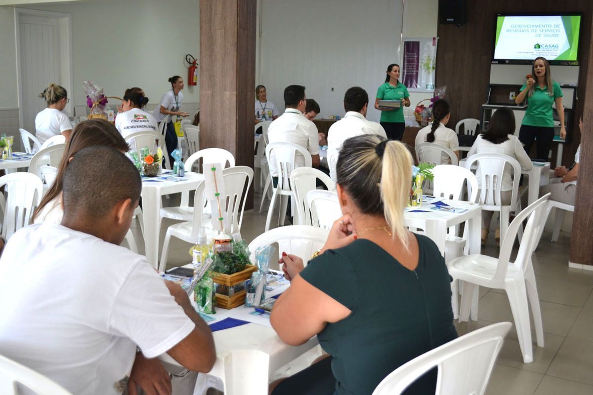Importância da Higienização das Mãos e Gerenciamento de Resíduos é tema de encontro na Unimed Criciúma