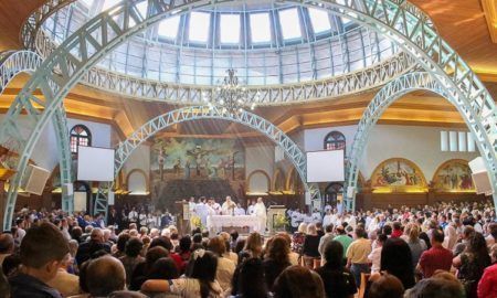 Santuário de Caravaggio inaugura velário e abre novena em preparação à 67ª Romaria