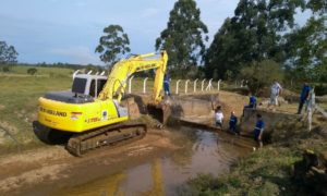 Morro da Fumaça Saneamento trabalha na melhoria da captação de água