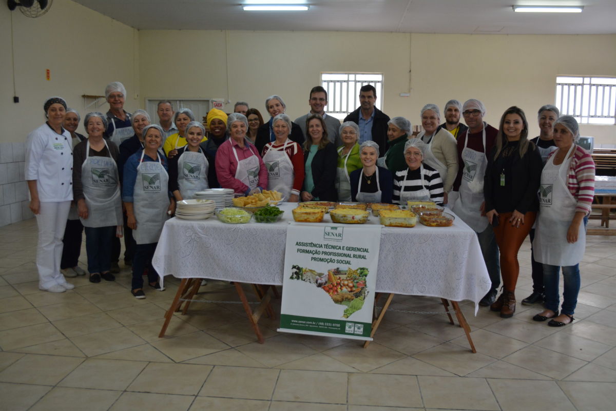 Agricultores de Morro da Fumaça recebem curso de massas