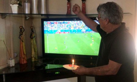 Com direito a “vela acesa”, fumacense comemora vitória do Brasil