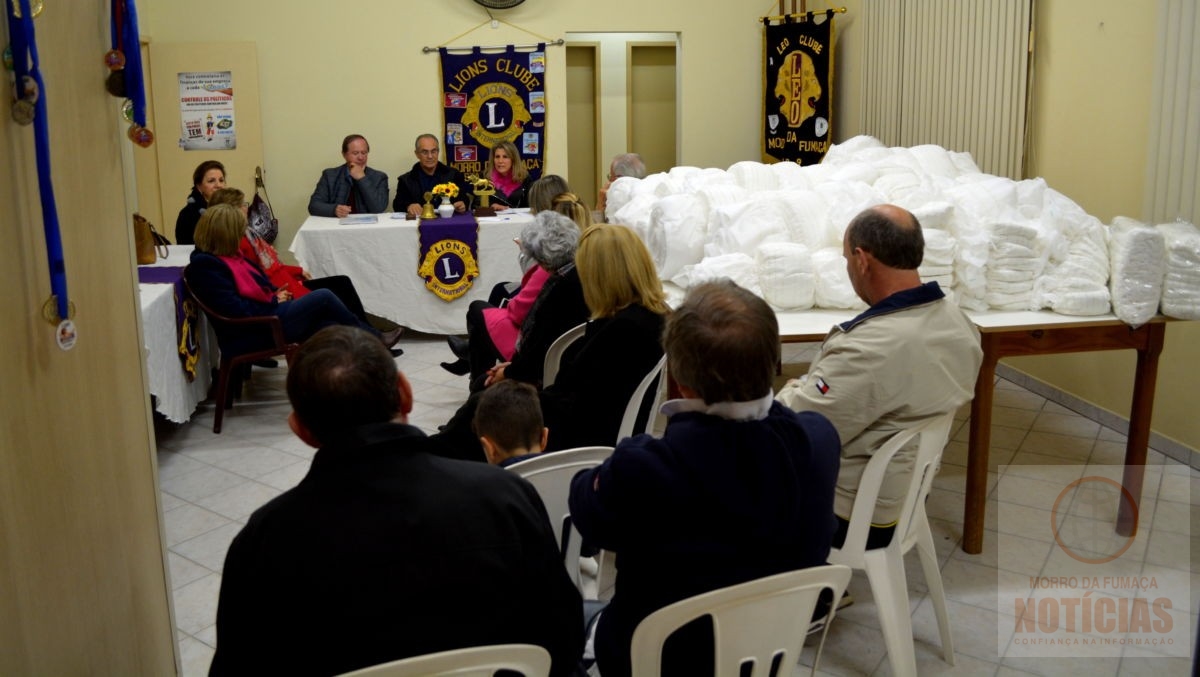 Lions Clube adquire máquina para fabricar fraldas