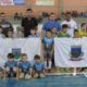 Goleiro Luiz, do Criciúma, na abertura do Campeonato Regional da LUD Sub-8