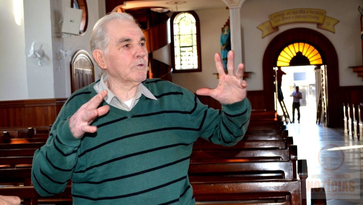 Morre pedreiro que construiu a Igreja Matriz São Roque