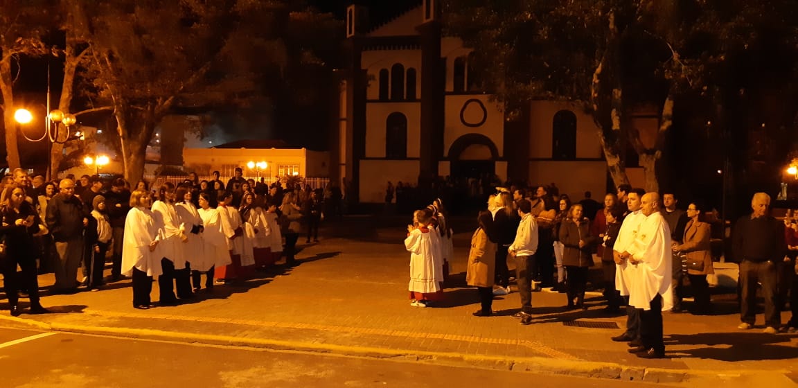 Paróquia recebe imagens de São Roque e Nossa Senhora da Glória