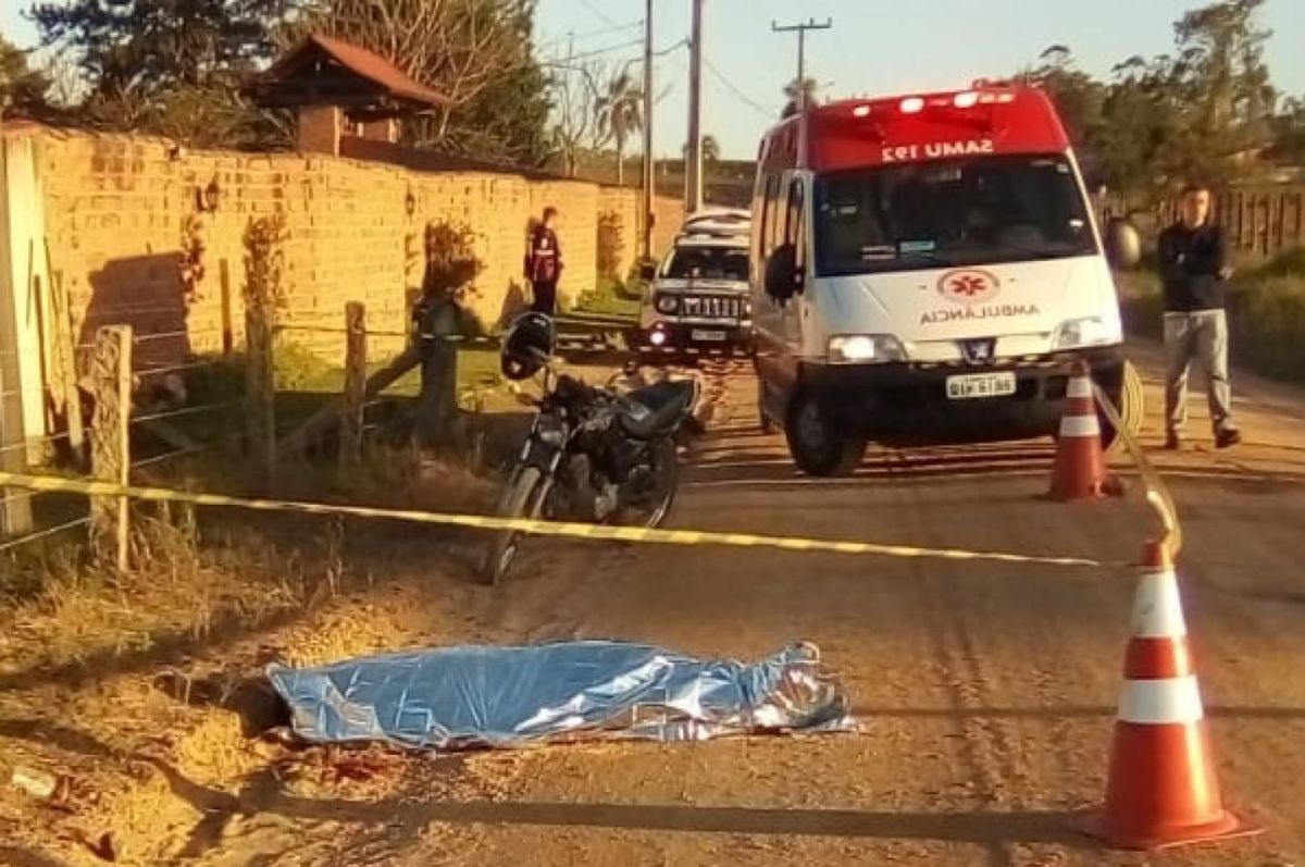 Motociclista perde a vida em acidente