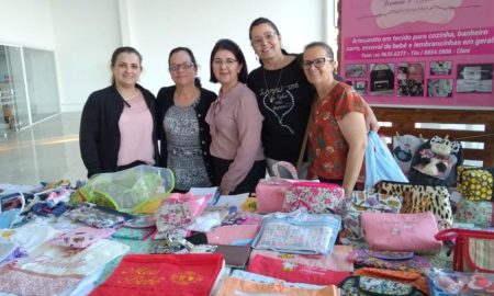 Artesãs fumacenses apresentam trabalhos em feira