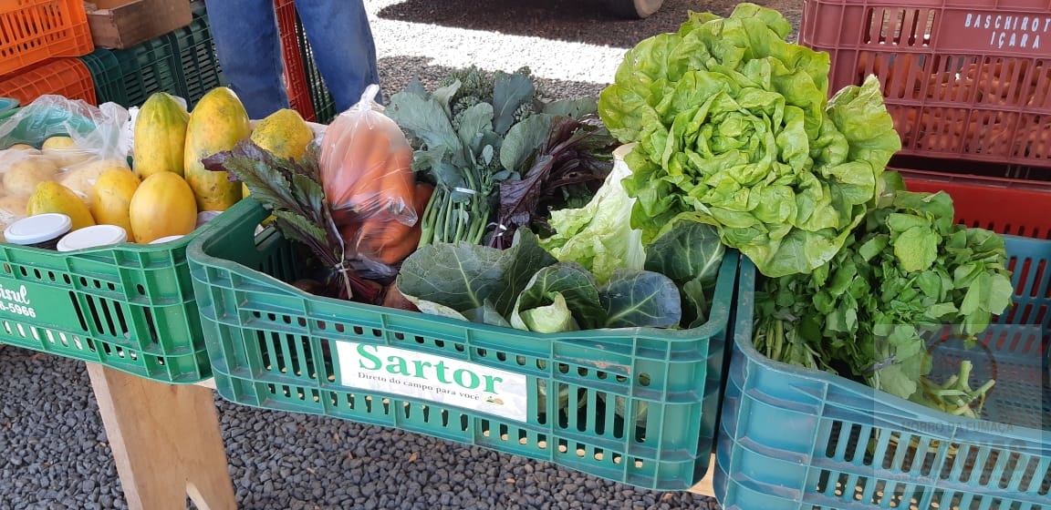 Feira semanal fortalece produtos da agricultura familiar