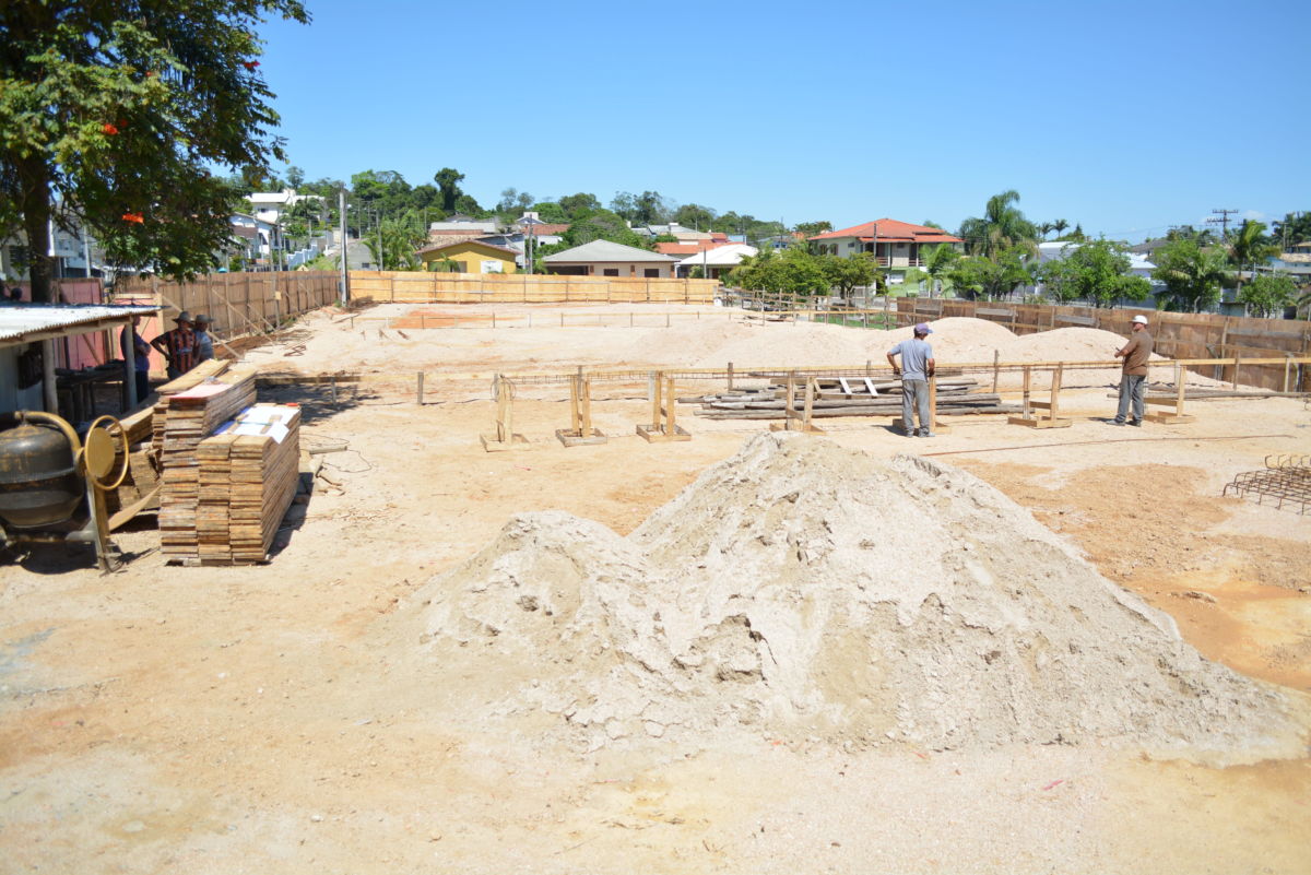 Obras na nova escola Biázio Maragno já tiveram início