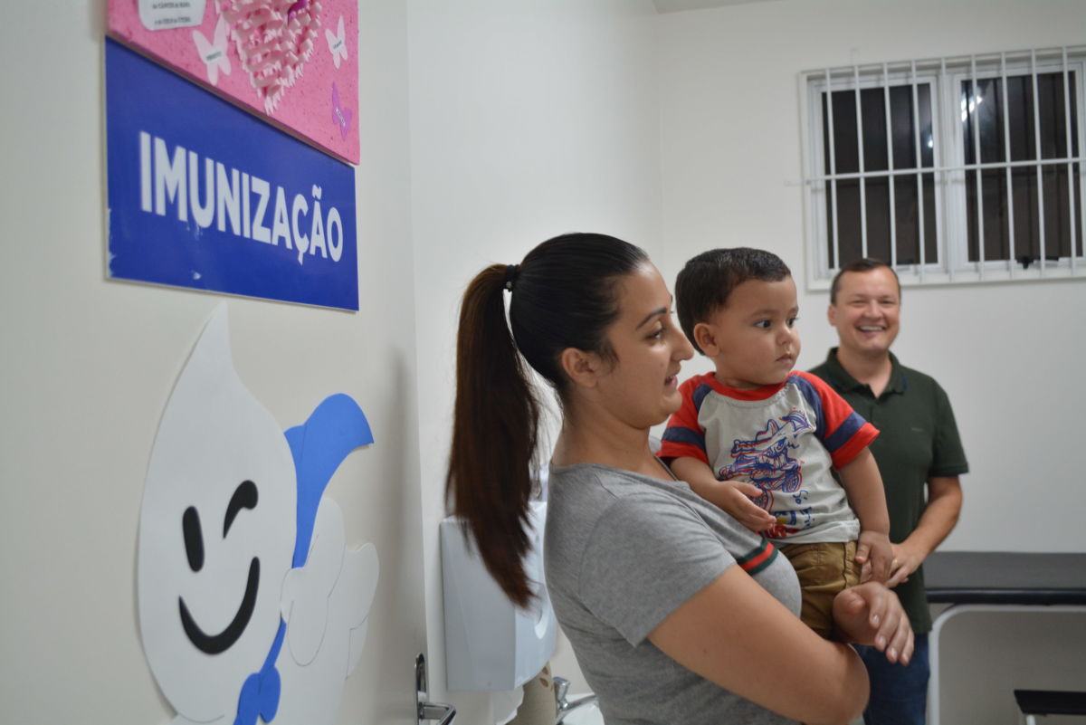 Morro da Fumaça ganha nova sala de vacina