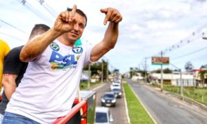 Comandante Moisés faz 75% dos votos em Morro da Fumaça