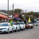 Apoiadores de Bolsonaro promovem carreata em Morro da Fumaça