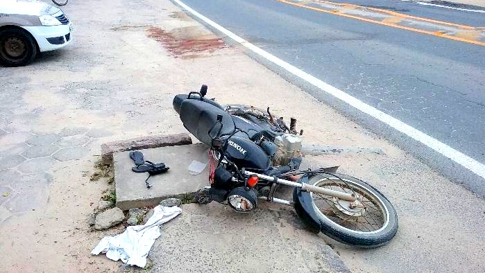 Motociclista perde a vida em Estação Cocal