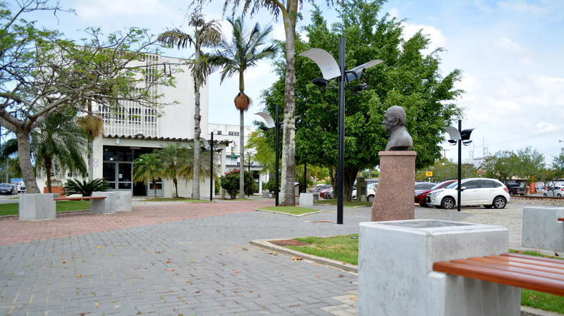 Praça de Morro da Fumaça ganha internet gratuita