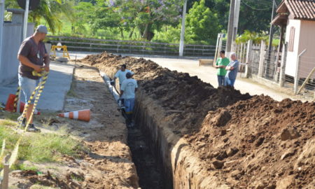 Rua Natal Padoin ganha drenagem