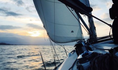 Os medalhistas olímpicos Robert Scheidt e Isabel Swan participam da Copa Brasil de vela 2018