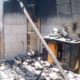 Casa é destruída pelo fogo no Bairro Cohab