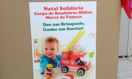 Corpo de Bombeiros de Morro da Fumaça realiza campanha para arrecadar brinquedos no Natal