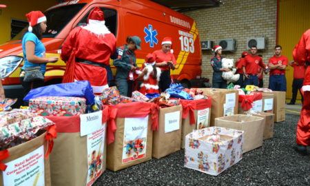 Corpo de Bombeiros de Morro da Fumaça promove 3º Natal Solidário