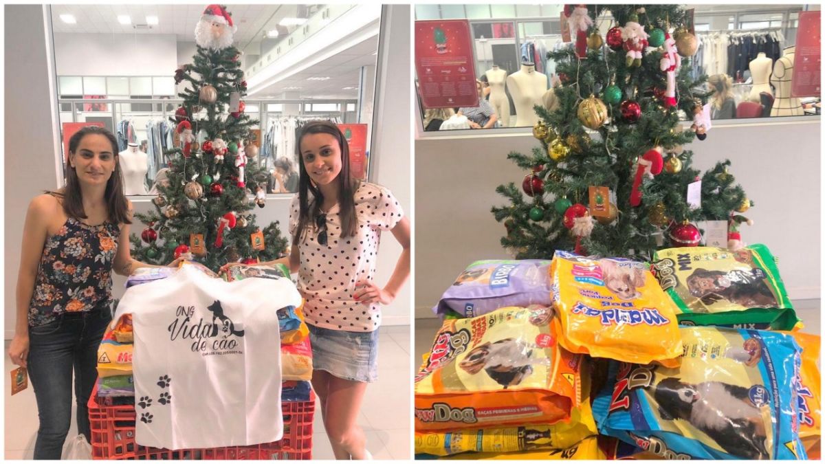 Campanha de Natal da La Moda beneficia ONG de Morro da Fumaça