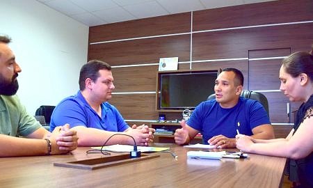 Morro da Fumaça busca parcerias na Fesporte