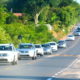 Motoristas enfrentam lentidão na volta da praia